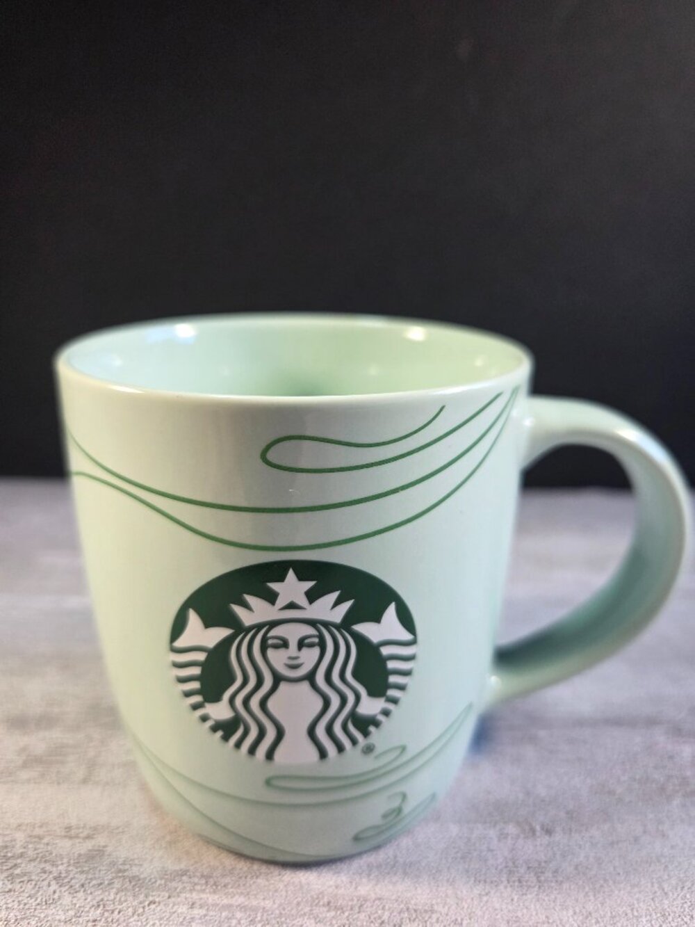 2020 Starbucks Green Logo Mug 12 Oz Mug Mint Green Logo Coffee Cup